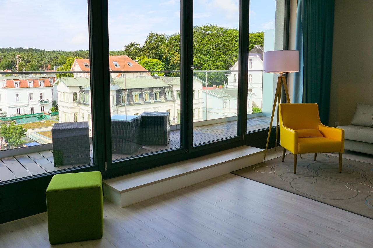 Seetelhotel Kaiserstrand Beachhotel Heringsdorf  Bagian luar foto