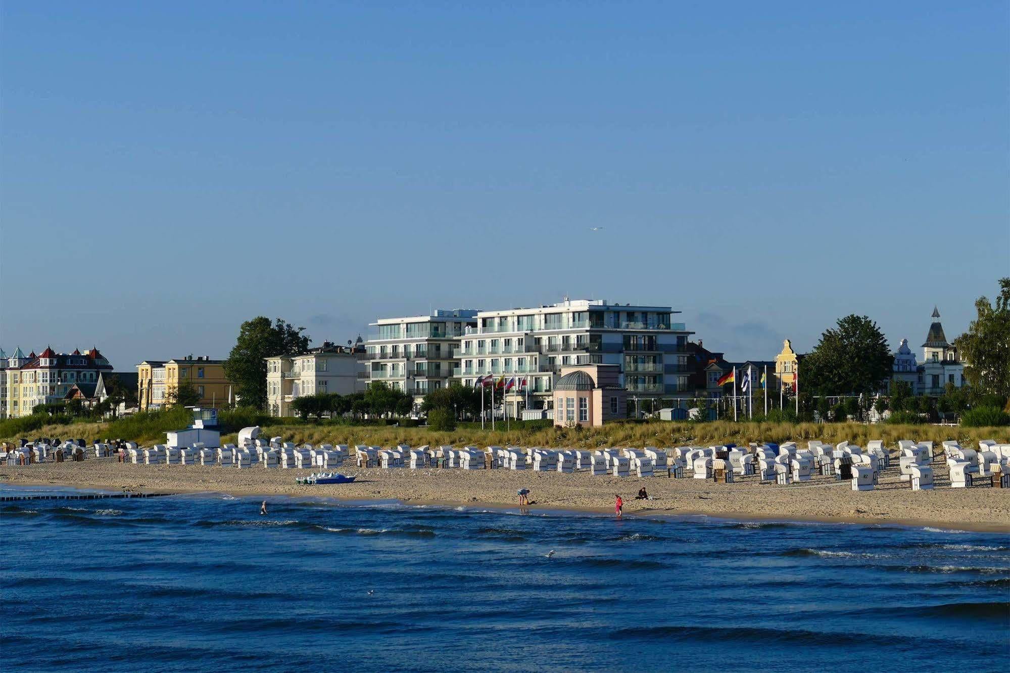 Seetelhotel Kaiserstrand Beachhotel Heringsdorf  Bagian luar foto
